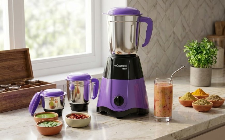 Moonstruck Dusk 750W Juicer Mixer Grinder Review: Budget-Friendly Kitchen Appliance for Indian Homes